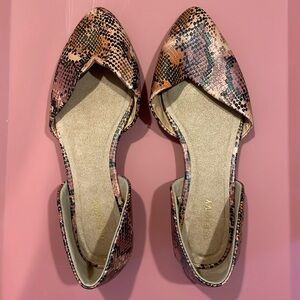 Old Navy Snake Print Flats